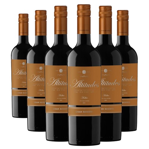 Case of 6 Altitudes Malbec Gran Reserva 75cl Red Wine